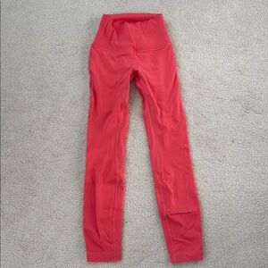 Lululemon align coral High-Waisted Leggings